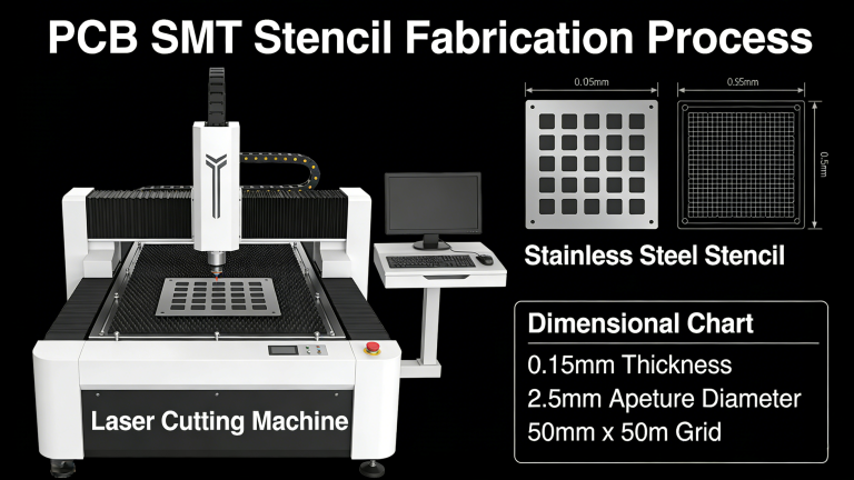 PCB SMT Stencil Fabrication Capabilities | Laser‑Cut Stainless Steel Solutions