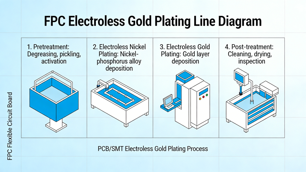 FPC Plating Thickness Distribution Diagram