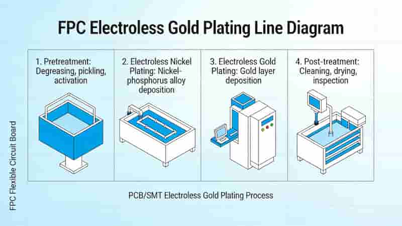 FPC Plating Thickness Distribution Diagram