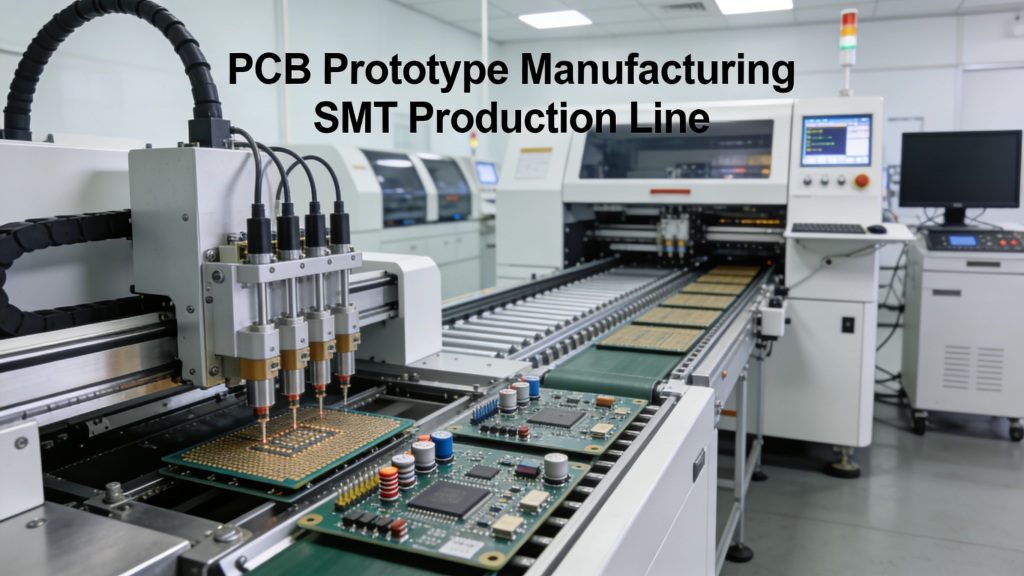 PCB Prototype Manufacturing SMT Production Line