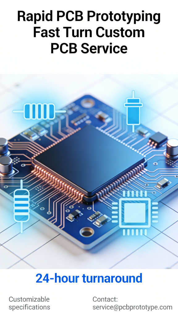 Rapid PCB Prototyping Fast Turn Custom PCB Service