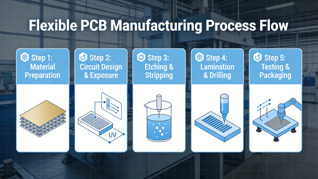 Flex PCB design rules bend radius DFM guidelines