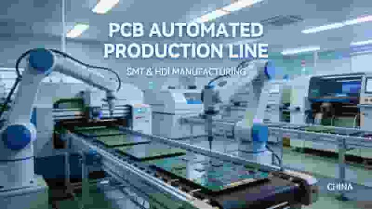 PCB Automated Production Line SMT HDI Manufacturing China