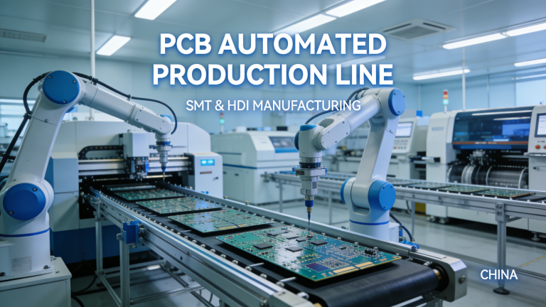 PCB Automated Production Line SMT HDI Manufacturing China