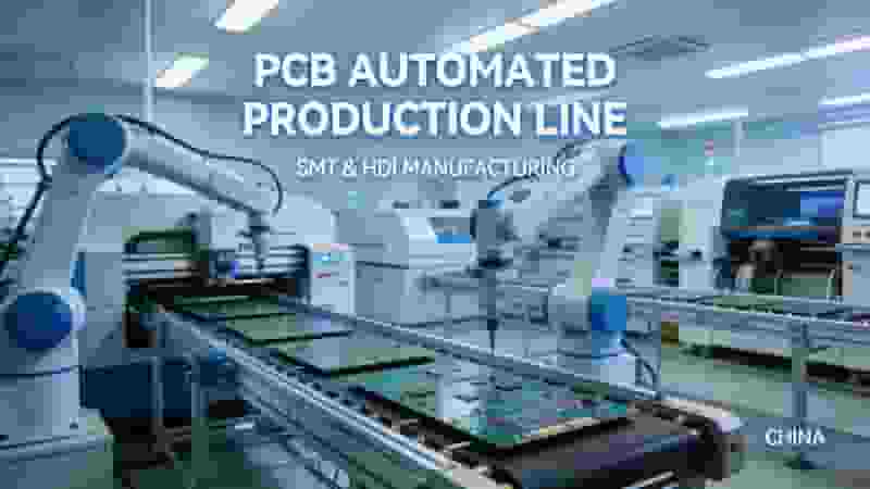 PCB Automated Production Line SMT HDI Manufacturing China