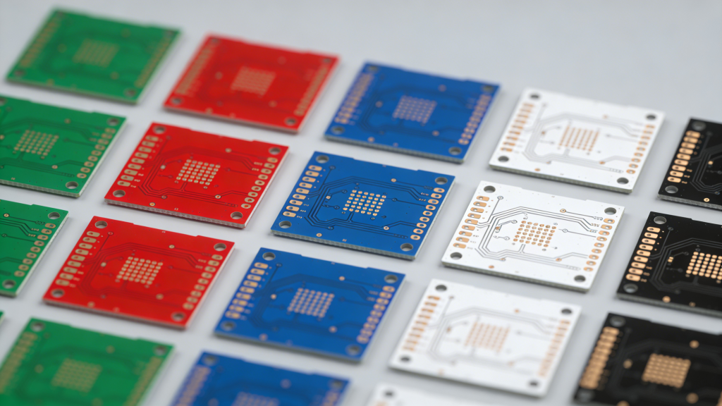 Various Colors of PCB Solder Mask for Industrial Electronics
