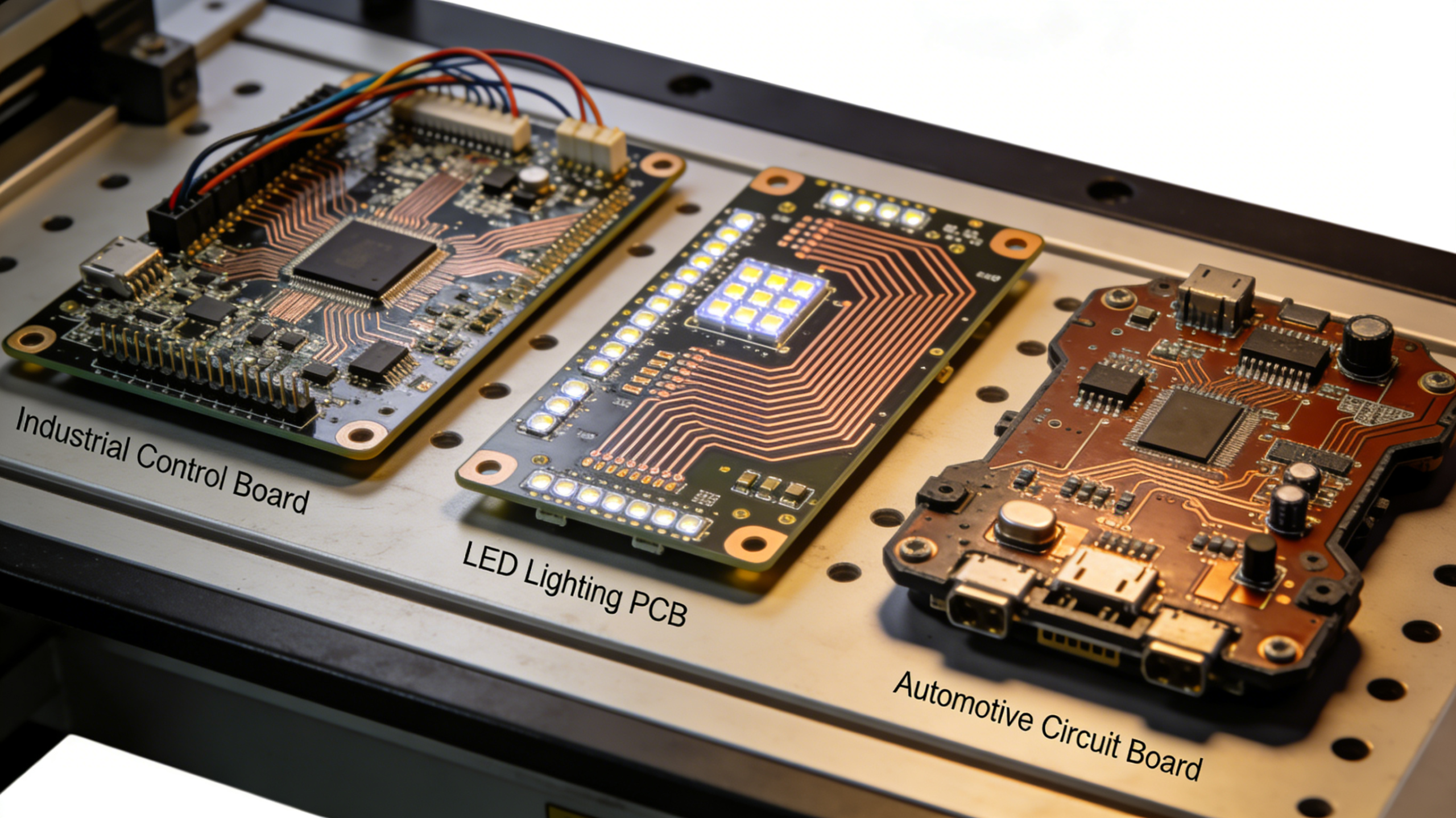 HASL PCB industrial applications industrial control LED automotive