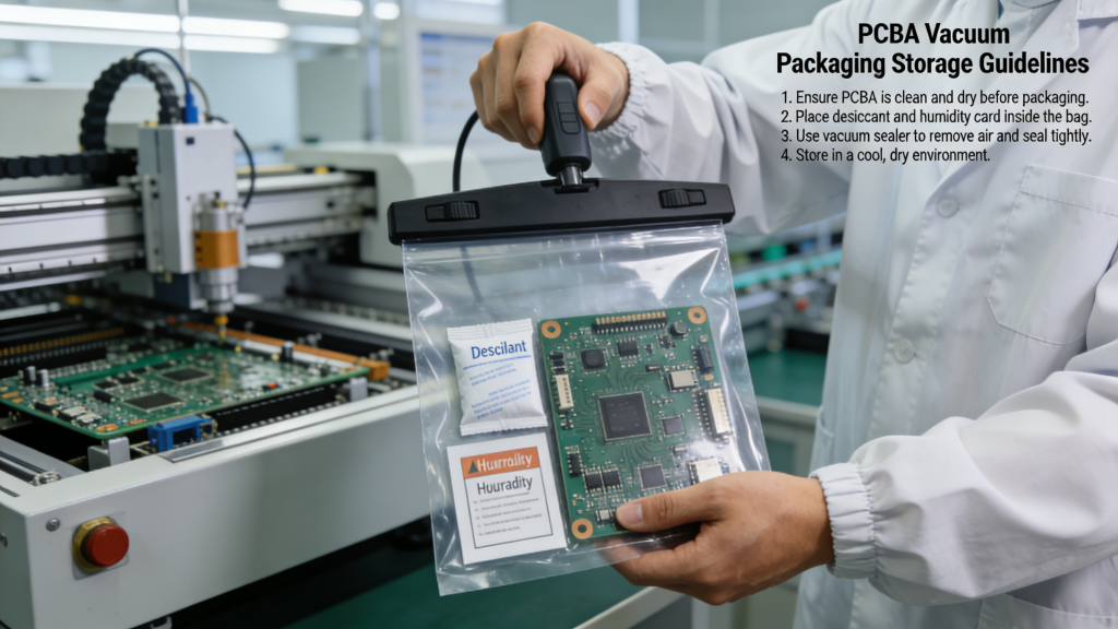 PCBA vacuum packaging storage SMT PCB assembly