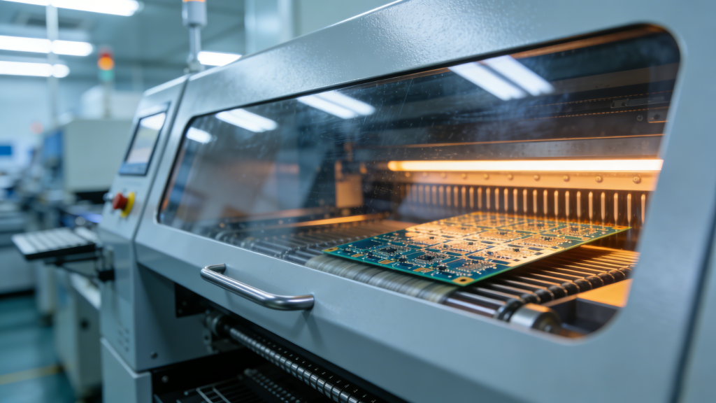 Flex PCB fixturing and reinforcement during soldering process