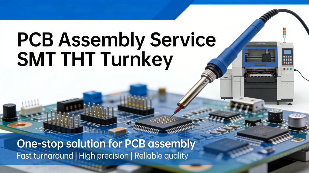 PCB Assembly Service SMT THT Turnkey