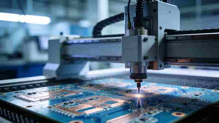 PCB drilling workshop precision machining process