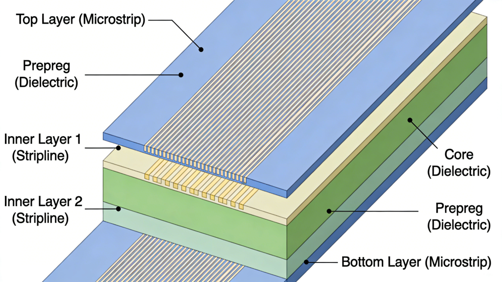 Impedance Control PCB Manufacturing and TDR Testing Process