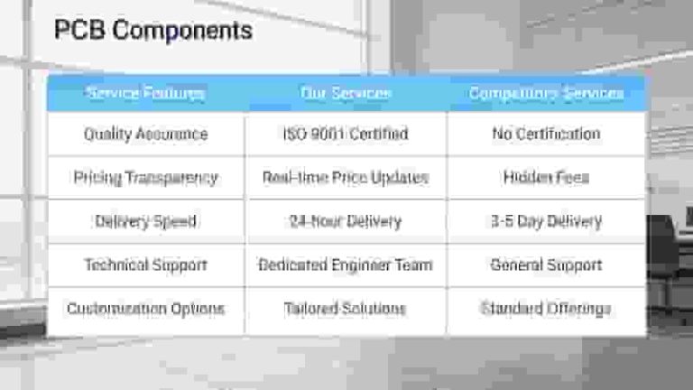 Why Choose Our PCB Components Purchasing Services
