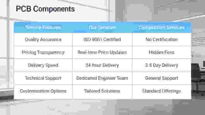 Why Choose Our PCB Components Purchasing Services