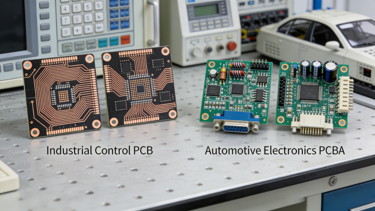 PCB and PCBA applications in industrial control and automotive electronics