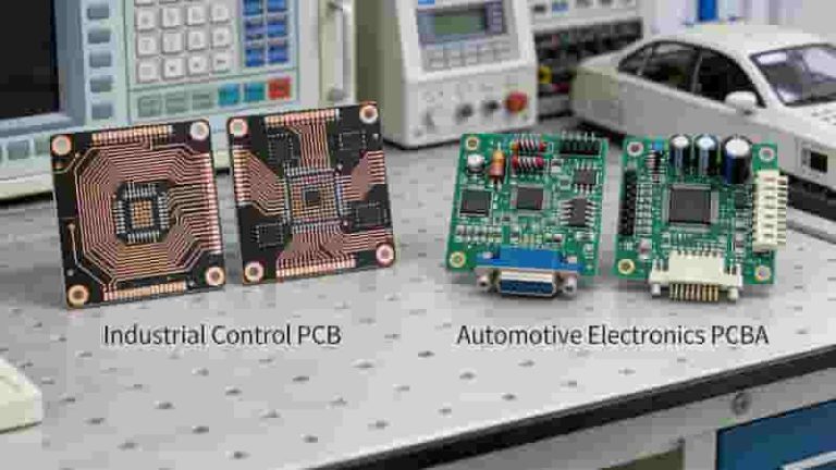 PCB and PCBA applications in industrial control and automotive electronics