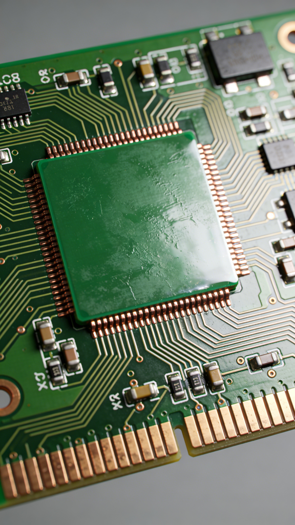 PCB solder mask protection layer and insulation coating