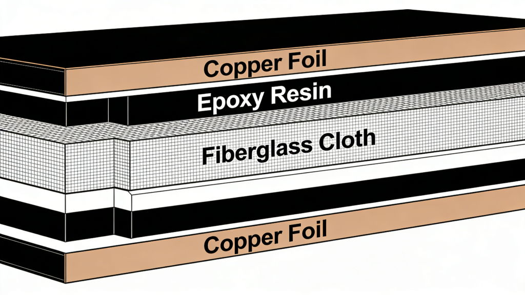 FR-4 PCB material definition NEMA grade flame retardant