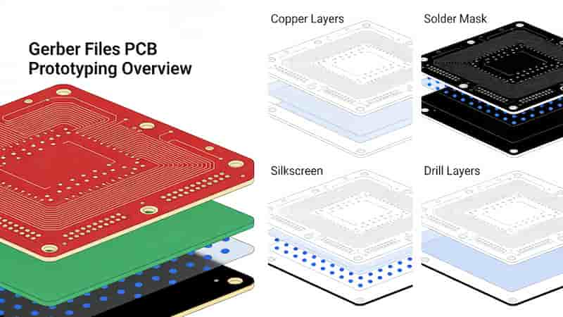 Gerber Files PCB Prototyping Overview Layers Copper Solder Mask Silkscreen