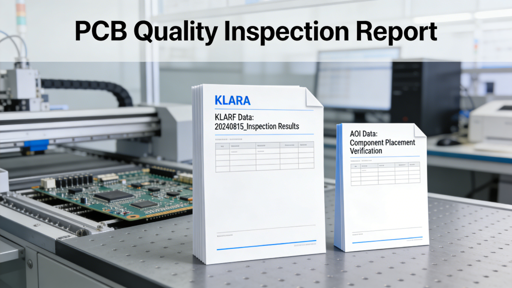 PCB Inspection and Test Files Including KLARF and AOI Data