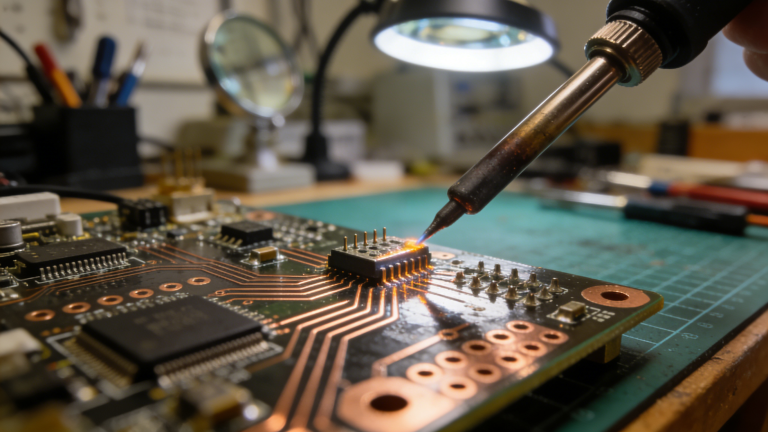 PTH Component Mounting in PCB