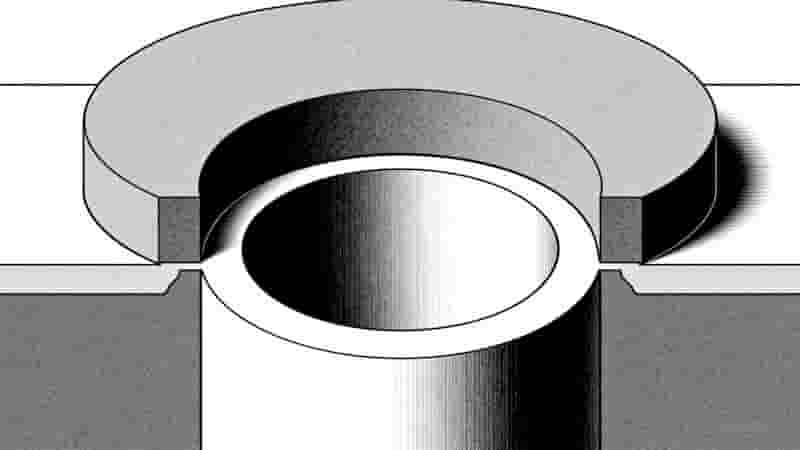 Capped Via Cross Section PCB SMT Assembly