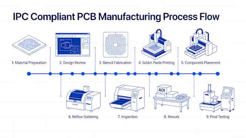 IPC compliance benefits PCB quality and reliability