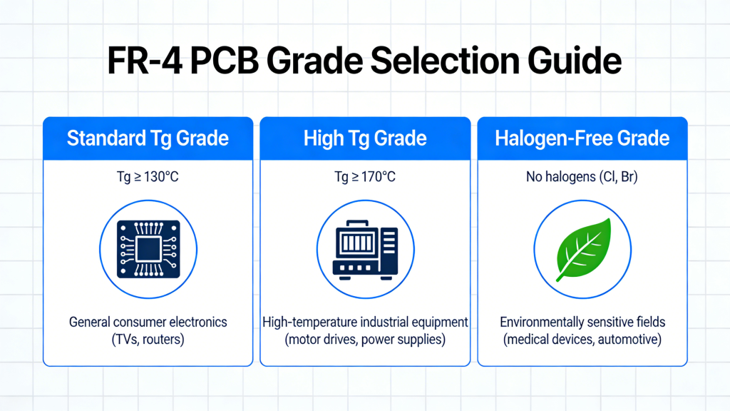 FR-4 PCB technical properties Tg dielectric constant