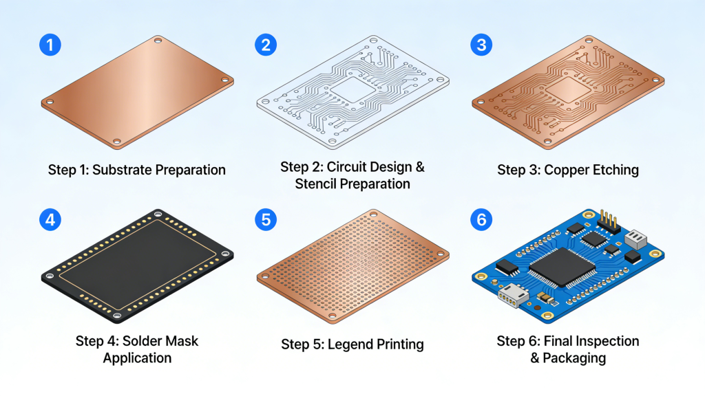 PCB Prototype Surface Finish Options - HASL ENIG OSP Gold Finger