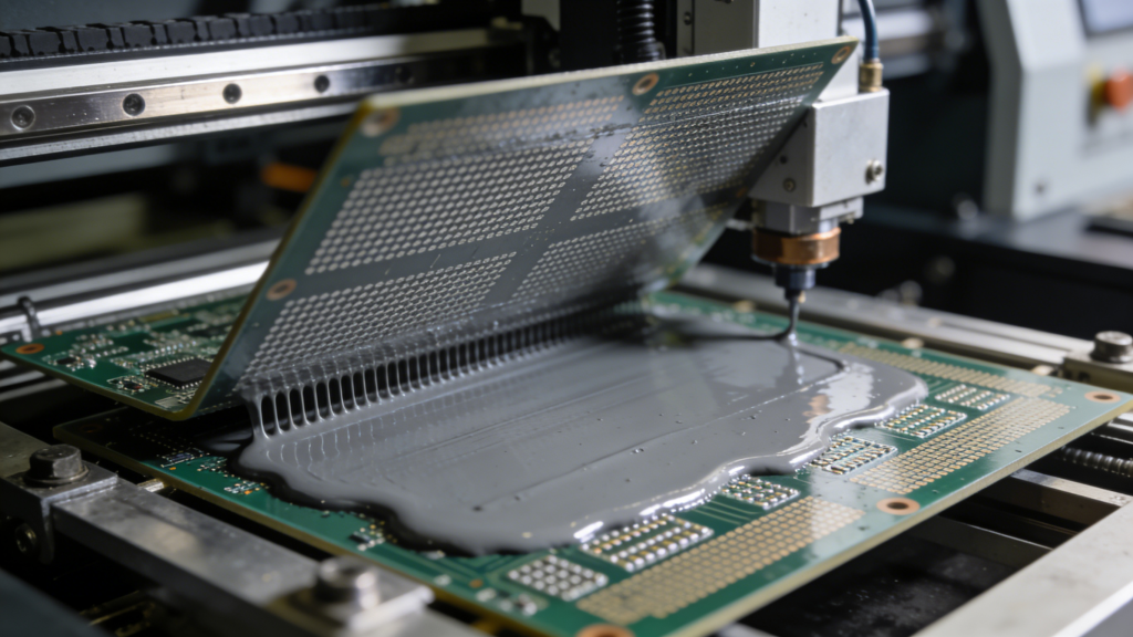 Nano coated stencil improve SMT solder paste printing quality