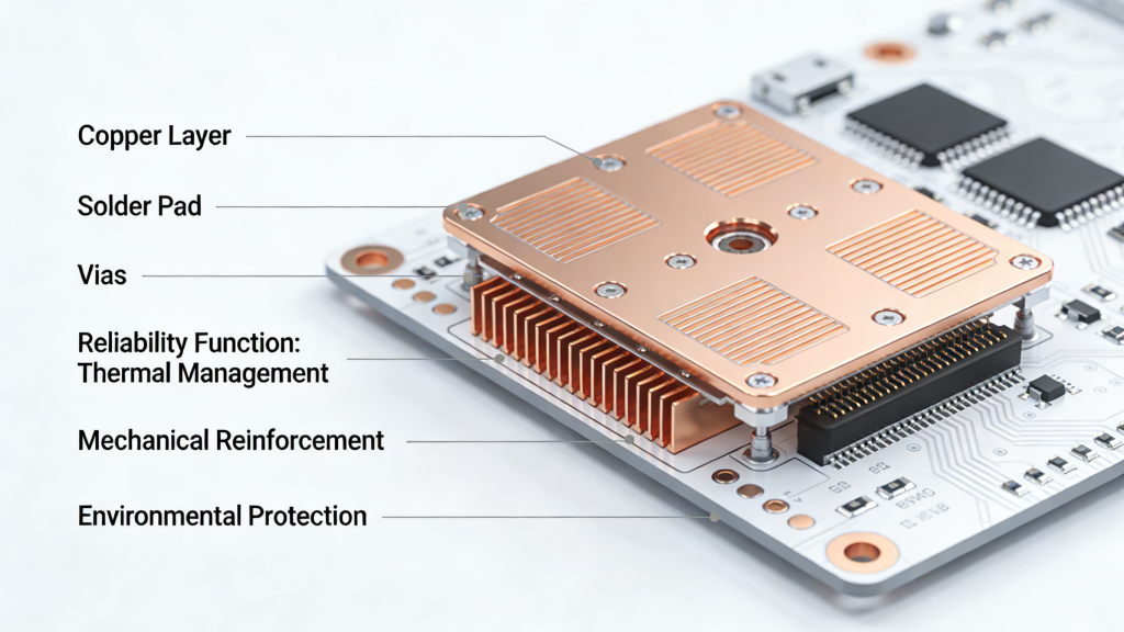 PCB reliability definition and functional carrier structure for industrial PCBA
