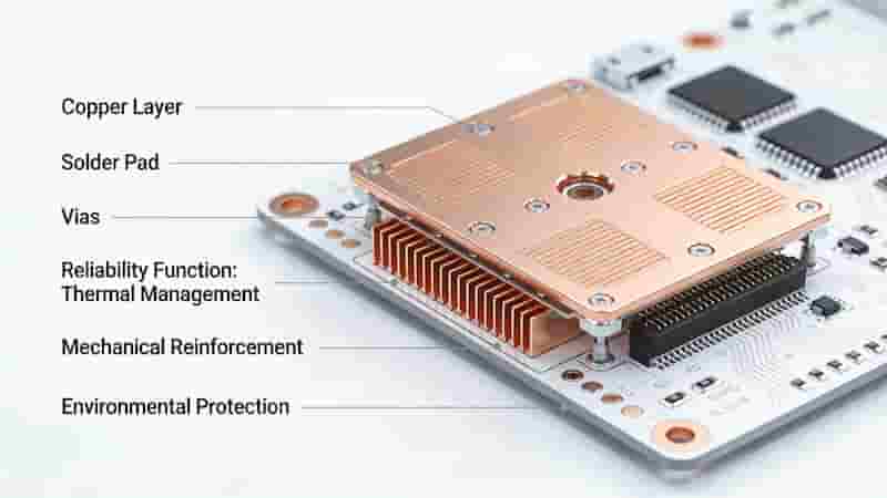 PCB reliability definition and functional carrier structure for industrial PCBA