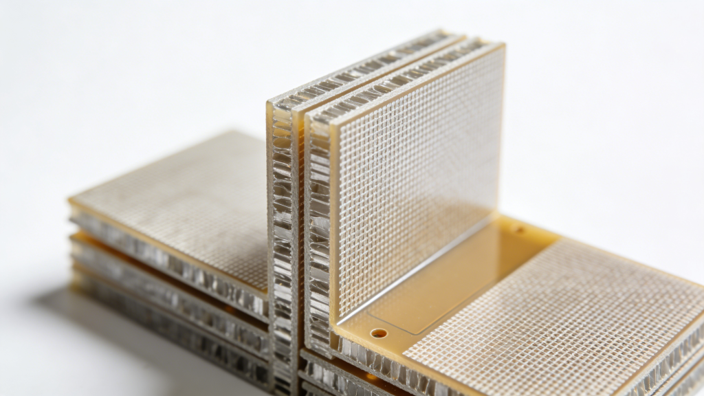FR-4 PCB material structure fiberglass epoxy laminate