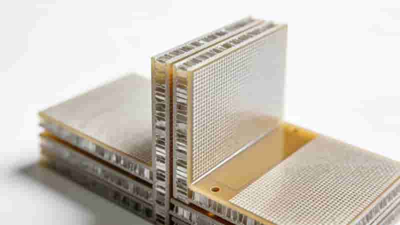FR-4 PCB material structure fiberglass epoxy laminate