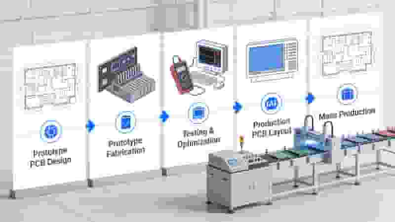 Prototype PCB vs Production PCB Overview Design and Manufacturing