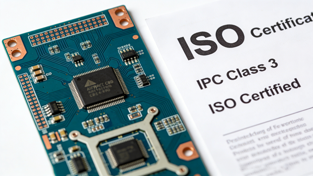 Aerospace PCB Quality IPC Class 3 ISO Certification