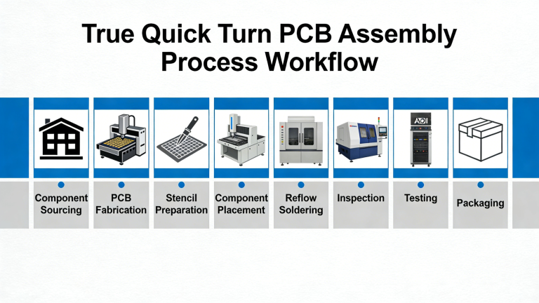 True Quick Turn PCB Assembly Process and Standards