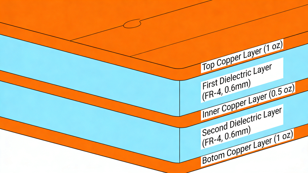 2 Layer PCB Stackup Structure and Routing Guidelines
