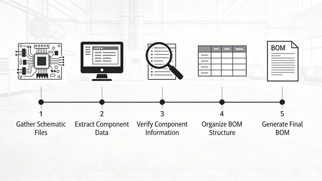 How to Create PCB BOM Step by Step for SMT Assembly