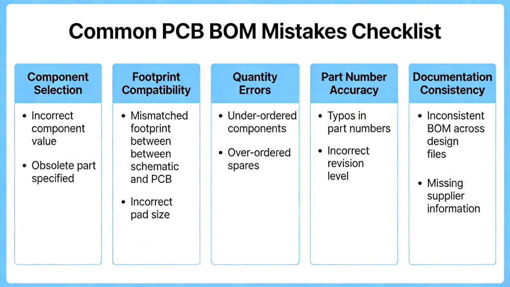 PCB BOM FAQ for Engineers and Procurement Teams