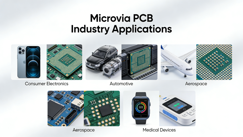 Microvia PCB Manufacturing HDI Production