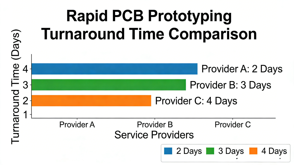 Rapid PCB Prototype Lead Time and Production Capacity Table