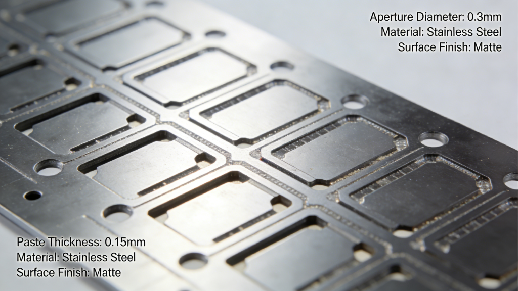 Framed SMT Stencil for High Volume PCB Assembly