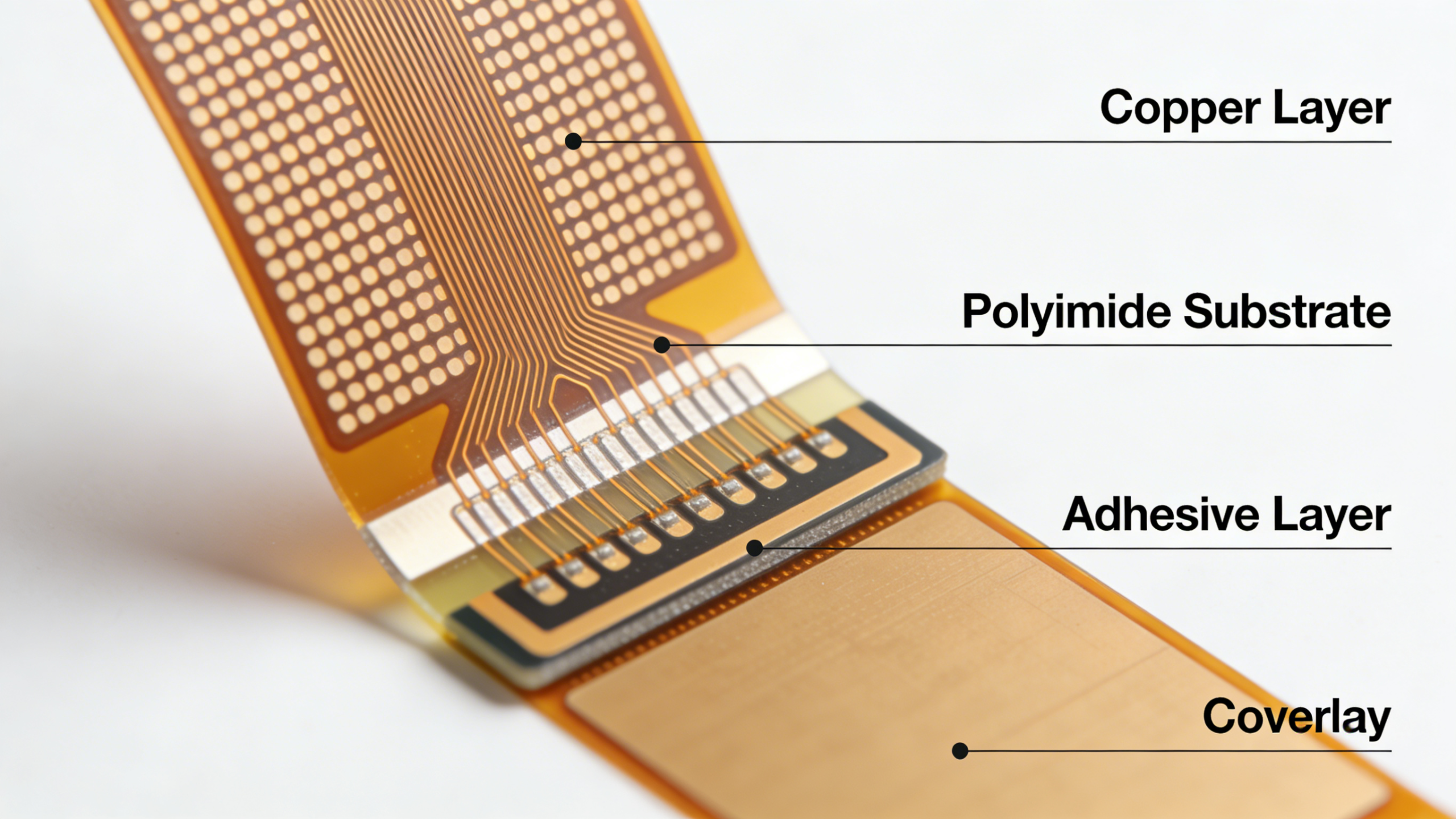 Flexible Circuit Board Structure Diagram PCB FPC