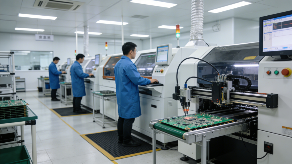 PCB Prototype Manufacturing Line in China