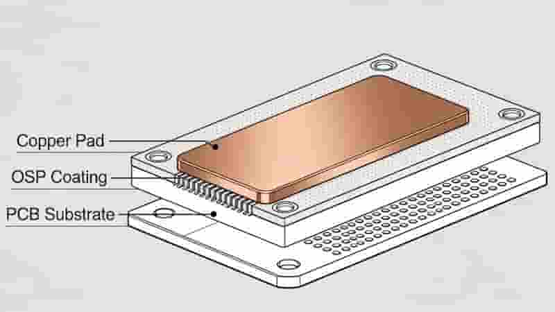 Advantages of OSP PCB surface finish for fine pitch SMT