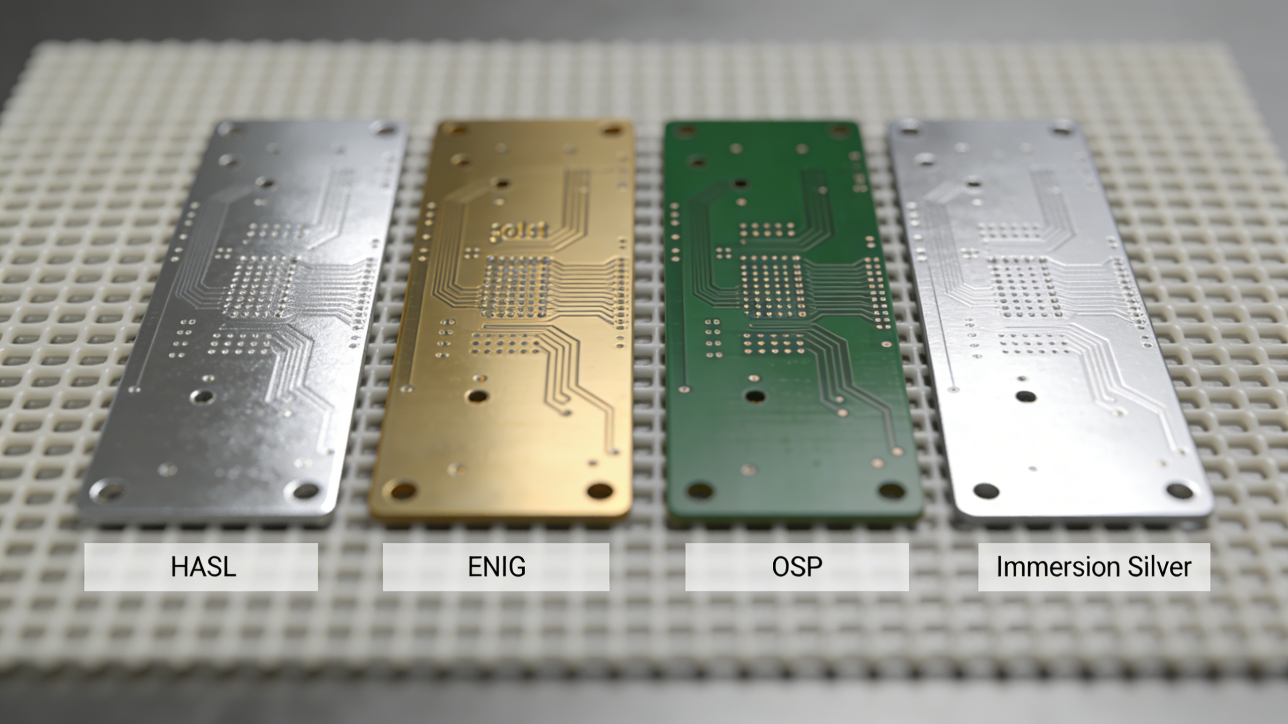 PCB Surface Finish Full Comparison Table for Engineering and Procurement