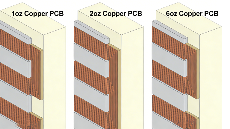 PCB Copper Thickness Conversion oz to mm and mils