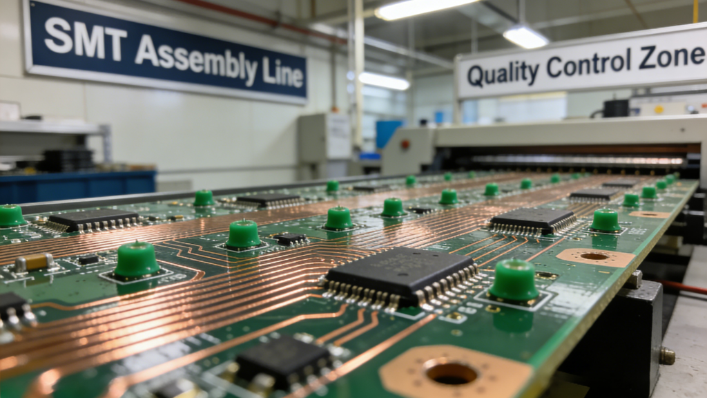 Tented vias application in HDI SMT industrial PCB