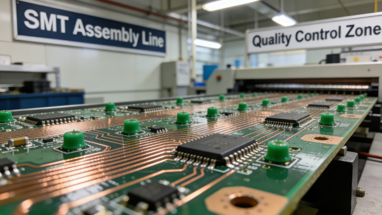 Tented vias application in HDI SMT industrial PCB